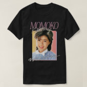 Momoko Kikuchi Retro 80s Fan Art Design 2 T-shirt (Design voorkant)