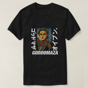 MOMOKO YAKUZA TATS EN DIKKE TEKST MANNEN ZWART T-S T-SHIRT