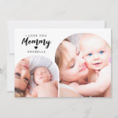 Momommy Photo Collage | Moederdag Feestdagenkaart (Voorkant)