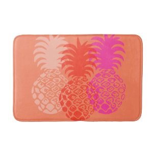 Momona Ananas Hawaiaans Tropisch -Papaja Badmat
