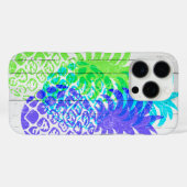 Momona Distress Hawaiian Pineapple Faux Hood Case-Mate iPhone Case (Achterkant (horizontaal))