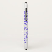 Momona Distress Hawaiian Pineapple Faux Hood Case-Mate iPhone Case (Achterkant/links)