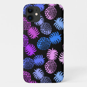 Momona Hawaiian Tropische anananas Paars Case-Mate iPhone Case
