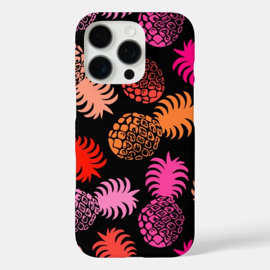 Momona Hawaiian Tropische anananasroze Case-Mate iPhone Case (Achterkant)