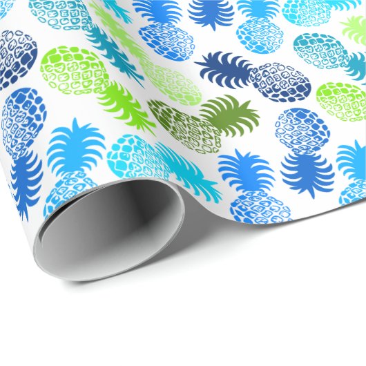 Momona Hawaiian Tropische ananas Cadeaupapier (Rol Hoek)