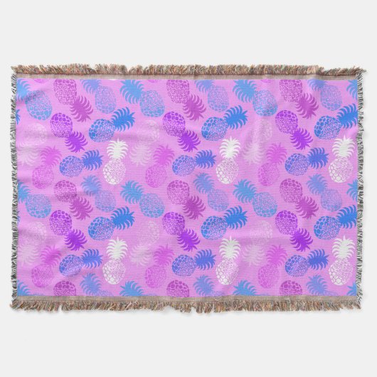 Momona Hawaiian Tropische ananas Deken (Voorkant)
