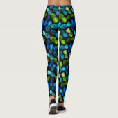 Momona Hawaiian Tropische ananas Leggings (Achterkant)