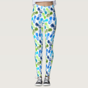 Momona Hawaiian Tropische ananas Leggings