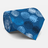 Momona Hawaiian Tropische ananas Stropdas (Opgerold)