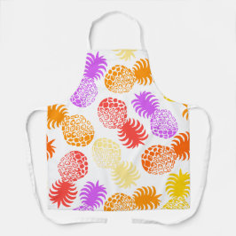 Momona Hawaiian Tropische ananas - Warm kleuren Schort