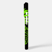 Momona Pineapple Hawaiian Blauwgroen Case-Mate iPhone Case (Achterkant / Links)