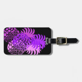 Momona Pineapple Hawaiian Tropical Bagagelabel (Voorkant horizontaal)