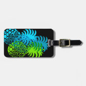 Momona Pineapple Hawaiian Tropical Bagagelabel (Voorkant horizontaal)