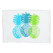 Momona Pineapple Hawaiian Tropical Kussensloop (Voorkant)
