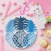 Momona Pineapple Hawaiian Tropical Papieren Bordje (Feest)