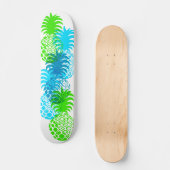 Momona Pineapple Hawaiian Tropical Persoonlijk Skateboard (Voorkant)