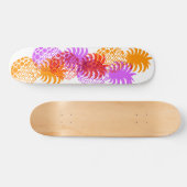Momona Pineapple Hawaiian Tropical Persoonlijk Skateboard (Horizontaal)