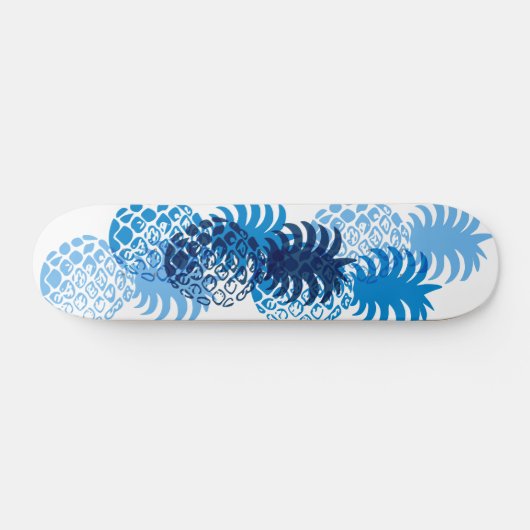 Momona Pineapple Hawaiian Tropical Skateboard (Horizontaal)