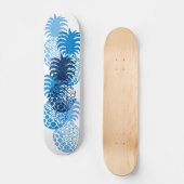 Momona Pineapple Hawaiian Tropical Skateboard (Voorkant)