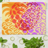 Momona Pineapple Hawaiian Tropical Theedoek (Gevouwen)