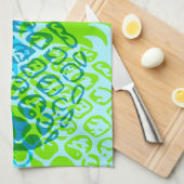 Momona Pineapple Hawaiian Tropical Theedoek (Quarter Fold)