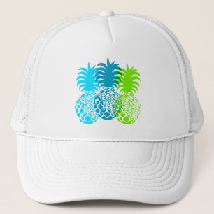 Momona Pineapple Hawaiian Tropical Trucker Pet