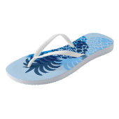 Momona Pineapple Hawaiian Tropisch Omkeerbaar Teenslippers (Schuin)