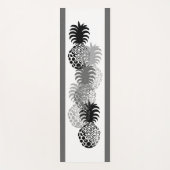 Momona Pineapple Striped Hawaiian Reversible Yogamat (Voorkant)