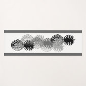 Momona Pineapple Striped Hawaiian Reversible Yogamat (Voorkant (horizontaal))