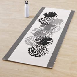 Momona Pineapple Striped Hawaiian Reversible Yogamat