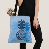 Momona Pineapple Tropical Trio Hawaiian Beach Bag Tote Bag (Dichtbij)