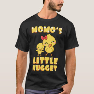 Momo's kleine Nugget Chicken Lover Grandmoeder Mot T-shirt