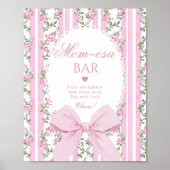 Momosa bar Pink Bow Love Shack Baby Poster (Voorkant)