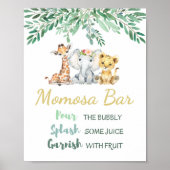 Momosa Bar Poster (Voorkant)