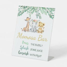 Momosa Bar Reclamebord Met Voetstuk
