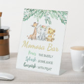 Momosa Bar Reclamebord Met Voetstuk (Insitu)