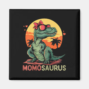 Momosaurus Dino Dinosaur Momo-saurus T-rex Mother' Magneet