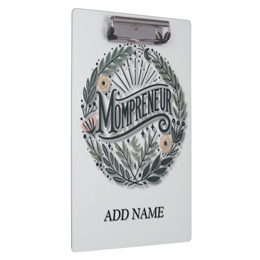 Mompreneur-thema Klembord (Rechts)