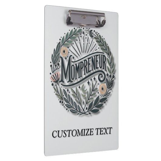 Mompreneur-thema Klembord (Rechts)