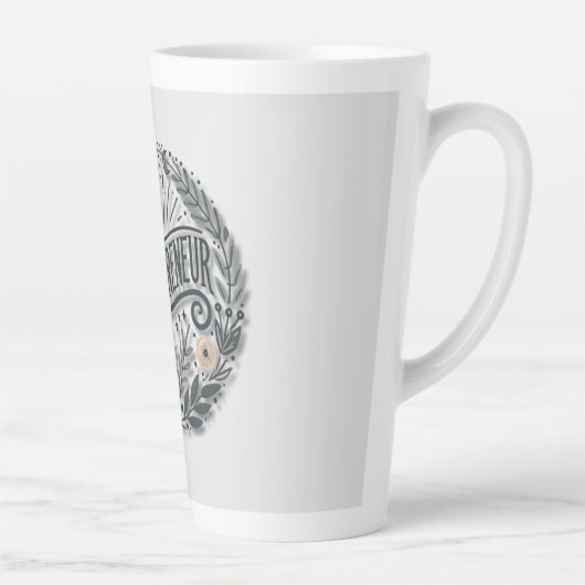 Mompreneur-thema Latte Mok (Rechts)