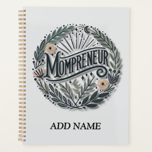 Mompreneur-thema Planner (Voorkant)