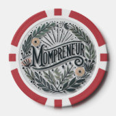 Mompreneur-thema Poker Chips (Voorkant)