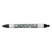 Mompreneur-thema Zwarte Inkt Pen (Voorkant)