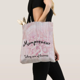 Mompreneurbloemontwerp Tote Bag