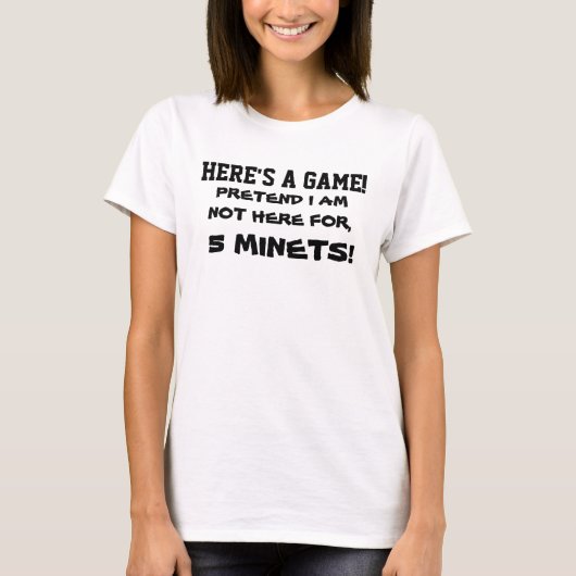 MOMS 5 MINUTEN grapsshirt T-shirt (Voorkant)