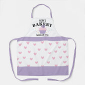 Mom's Bakery Pink Cupcake Moederdag Schort (Voorkant)