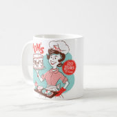 Mom's Bakery Retro Moederdag Mok (Voorkant links)