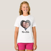 Mom's Bestie Custom T-Shirt voor meisjes | DP7 (Voorkant volledig)