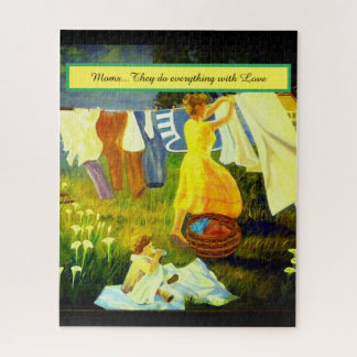 Moms chores legpuzzel