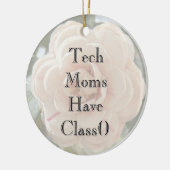 Mom's Classy Tech Vibe Ornament (Links)